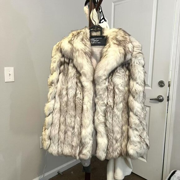 Fox Fur Jacket - Picture 1 of 5